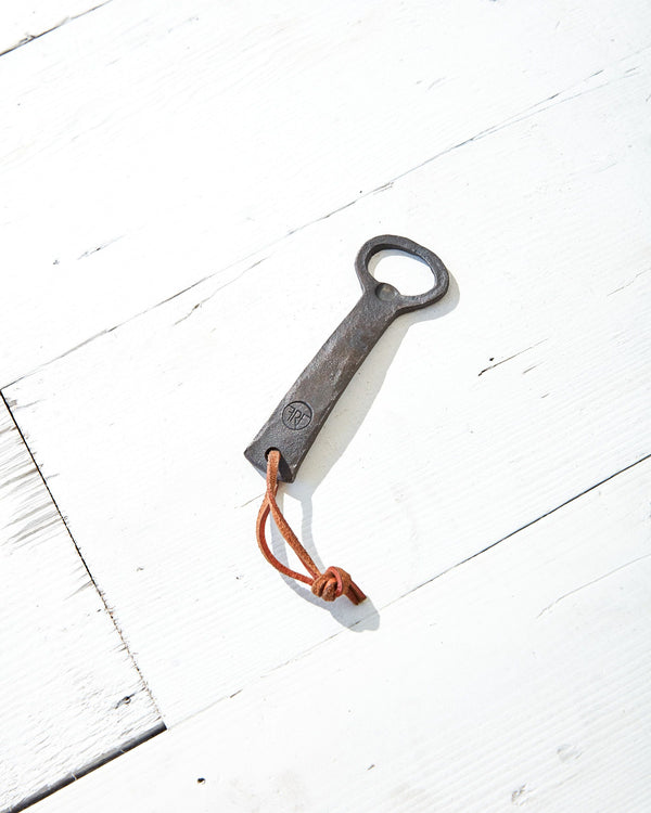 hand forged metal bottle opener
