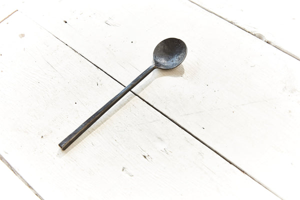 Canadian made metal coffee spoon