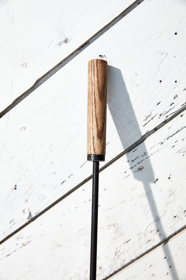 Durable Fire Poker With Hook