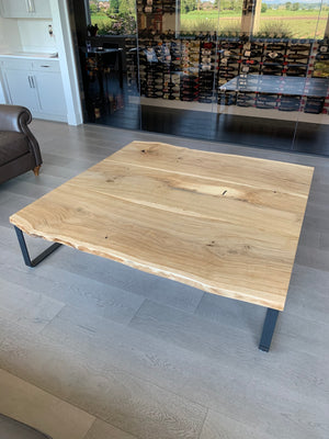 Live-Edge White Oak Coffee Table 1