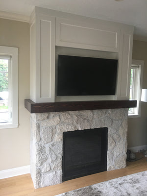 Modern Fir Mantel 2
