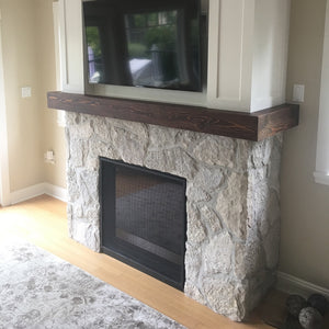 Modern Fir Mantel 3