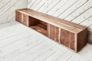 Walnut Monolith Entertainment Console 1