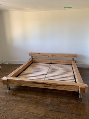 Oak Beam Bed 1