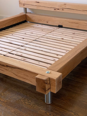 Oak Beam Bed 2