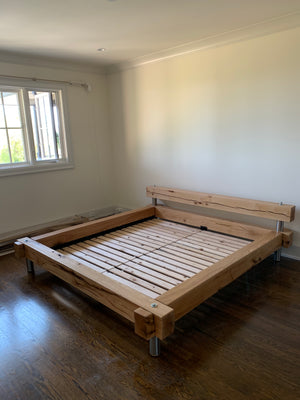 Oak Beam Bed 3