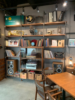 Industrial Pipe Shelving 7