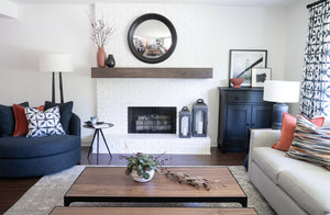 Walnut Mantel 1