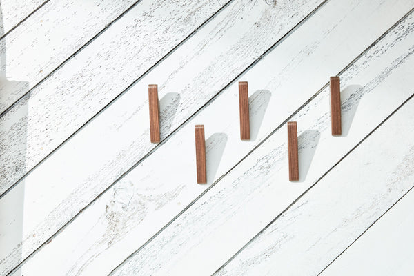 walnut wall hooks