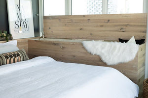 White Oak Storage Bed 4