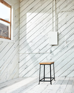Industrial Stool Bar Height 1