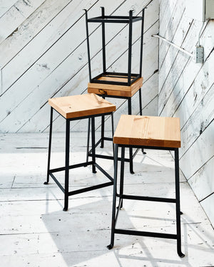 Industrial Stool Bar Height 4
