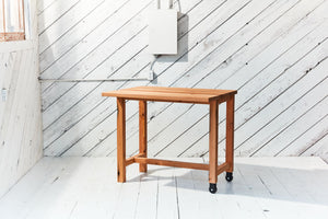 Harvest Trestle Kitchen Cart 2