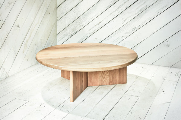 Monolith Round Coffee Table made by J&S Custom Furniture
