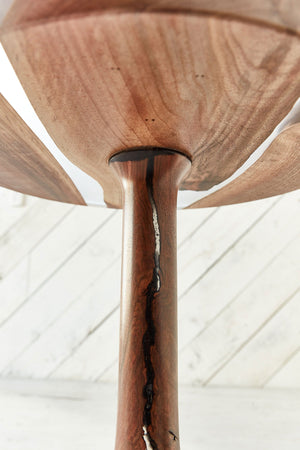 Walnut & Epoxy Side Table 3