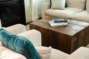 Black Wood Coffee Table 1