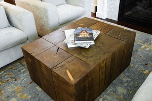 Black Wood Coffee Table 2