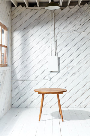 Herringbone Dining Table - Wooden Legs 9