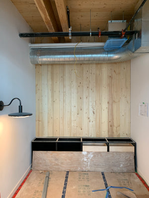Hemlock Wall Panelling  2