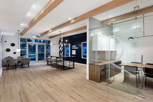 custom realtor presentation centre furniture
