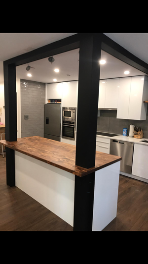 Reclaimed Fir Countertops 6