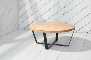 Industrial Round Coffee Table 1