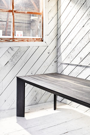 modern lines dining table