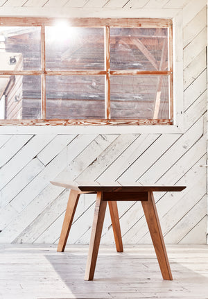 modern wood dining table