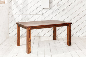 traditional dining table