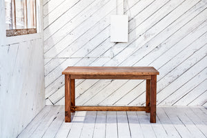 traditional dining table made in Vancouver, BC