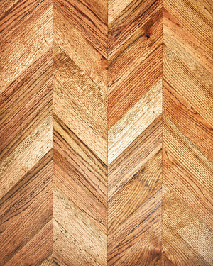 handcrafted herringbone pattern 