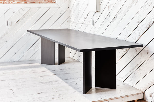 architecture inspired dining table