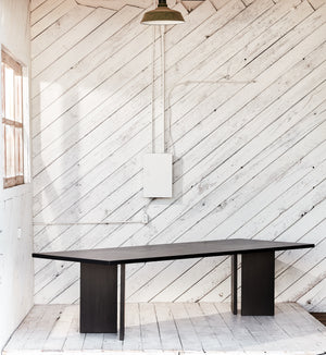 Brutalist wood furniture