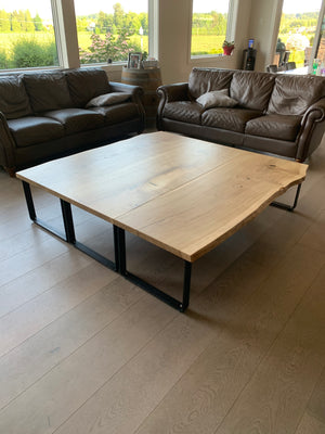 Live-Edge White Oak Coffee Table 2