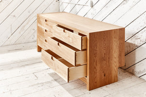 Master Bathroom White Oak Vanity 3
