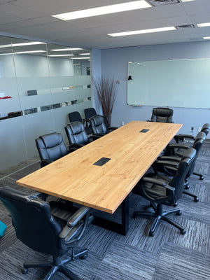 Modern Reclaimed Fir Conference Table  2