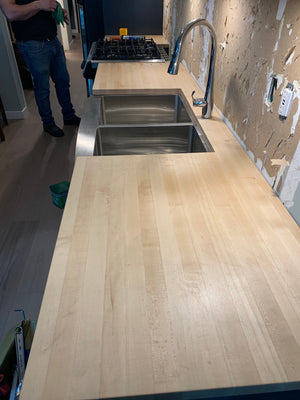 Maple Butcher Block Counters 1