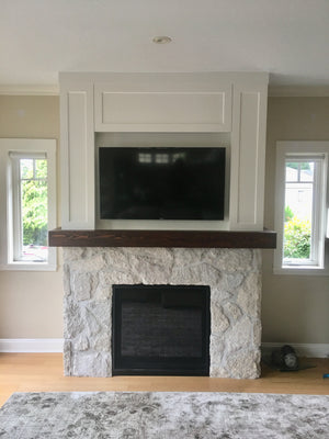 Modern Fir Mantel 1