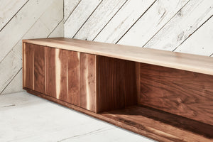 Walnut Monolith Entertainment Console 3