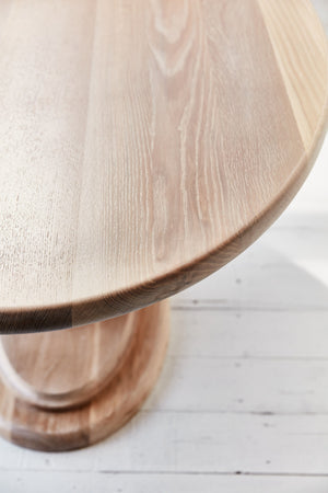 Oxford Pedestal Oval Dining Table 4