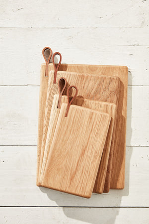 Oak + Leather Cutting Boards 3