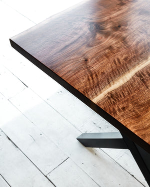 Black Walnut Live Edge Dining Tables 4