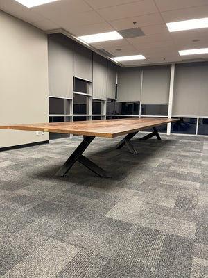 Reclaimed Fir Tree Branch Conference Table 4