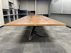 Reclaimed Fir Tree Branch Conference Table 1