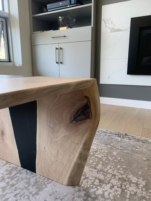 Walnut Waterfall Coffee Table 3