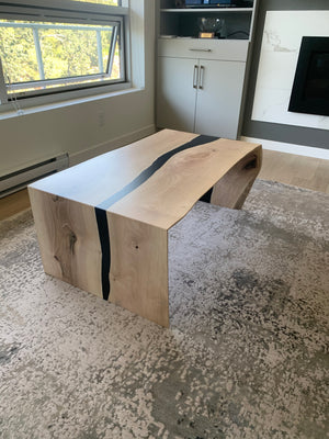Walnut Waterfall Coffee Table 2