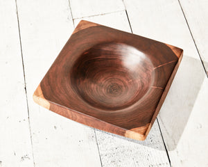 Hand carved Walnut Bowl 3