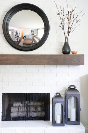 Walnut Mantel 2