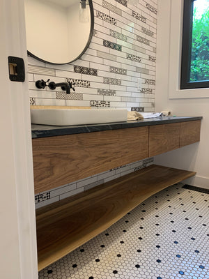 Bathroom Vanities | Walnut Vanity 1
