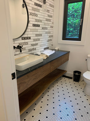 Bathroom Vanities | Walnut Vanity 2